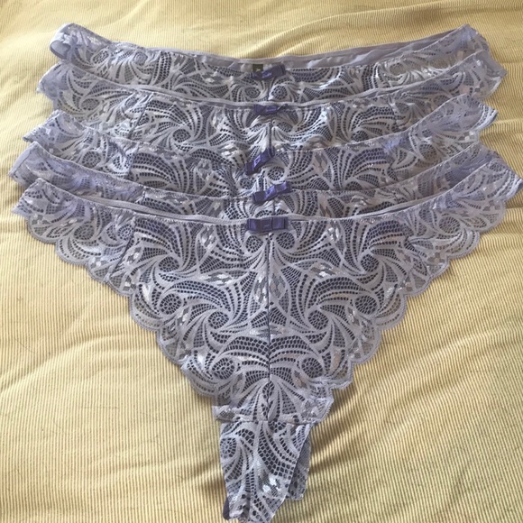 Adore Me Purple Thong NWOT - Picture 1 of 2